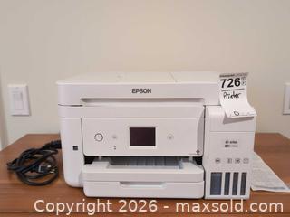 MaxSold Auction: Epson ET-4760 All-in-One Inkjet Printer (EcoTank) B - Port Hope (Ontario, Canada) Estate Sale Online Auction - Sherbourne Street