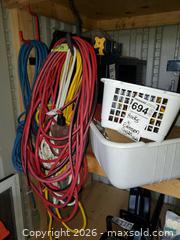 MaxSold Auction: Extension Cords, Screw-In Hooks & Small Hardware B - Port Hope (Ontario, Canada) Estate Sale Online Auction - Sherbourne Street