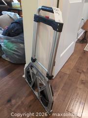 MaxSold Auction: Folding Hand Truck Dolly — Aluminum Frame, Rubber Wheels C - Port Hope (Ontario, Canada) Estate Sale Online Auction - Sherbourne Street