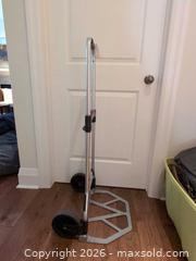 MaxSold Auction: Folding Hand Truck Dolly — Aluminum Frame, Rubber Wheels C - Port Hope (Ontario, Canada) Estate Sale Online Auction - Sherbourne Street