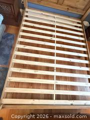 MaxSold Auction: Full/Double Solid Wood Rustic Farmhouse Bed Frame with Headboard D - Port Hope (Ontario, Canada) Estate Sale Online Auction - Sherbourne Street