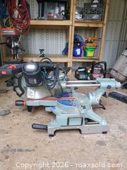MaxSold Auction: King Canada Sliding Dual Compound Miter Saw C - Port Hope (Ontario, Canada) Estate Sale Online Auction - Sherbourne Street