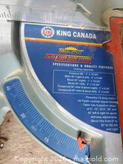 MaxSold Auction: King Canada Sliding Dual Compound Miter Saw C - Port Hope (Ontario, Canada) Estate Sale Online Auction - Sherbourne Street