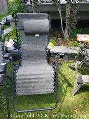 MaxSold Auction: Lot of 3 Zero Gravity Patio Lounge Chairs C - Port Hope (Ontario, Canada) Estate Sale Online Auction - Sherbourne Street