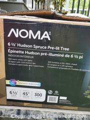 MaxSold Auction: NOMA 6.5 ft Pre-Lit Artificial Christmas Tree C - Port Hope (Ontario, Canada) Estate Sale Online Auction - Sherbourne Street