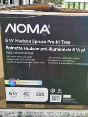 MaxSold Auction: NOMA 6.5 ft Pre-Lit Artificial Christmas Tree C - Port Hope (Ontario, Canada) Estate Sale Online Auction - Sherbourne Street