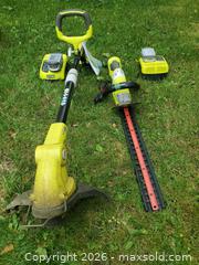 MaxSold Auction: Ryobi ONE+ 18V String Trimmer/Edger B - Port Hope (Ontario, Canada) Estate Sale Online Auction - Sherbourne Street