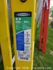 MaxSold Auction: Werner 5 ft Fiberglass Step Ladder / A-Frame C - Port Hope (Ontario, Canada) Estate Sale Online Auction - Sherbourne Street