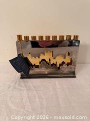 MaxSold Auction: Karshi Original Silver & Gold-Plated Jerusalem Skyline Menorah - Vaughan (Ontario, Canada) SELLER MANAGED Estate Sale Online Auction - Rodeo Drive