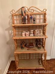 MaxSold Auction: Vintage 1970's Coastal Rattan Baker's Rack - Vaughan (Ontario, Canada) SELLER MANAGED Estate Sale Online Auction - Rodeo Drive