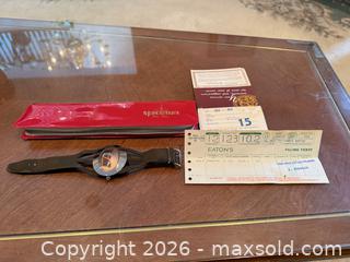 MaxSold Auction: Vintage 1972 Spaceman Watch with Original Case, Warranty Card & Eaton’s Receipt - Vaughan (Ontario, Canada) SELLER MANAGED Estate Sale Online Auction - Rodeo Drive