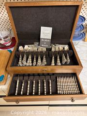 MaxSold Auction: Vintage Oneida Silver-Plated Flatware Lot, with Original Box - Vaughan (Ontario, Canada) SELLER MANAGED Estate Sale Online Auction - Rodeo Drive