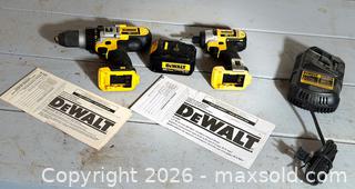 MaxSold Auction: DeWalt Impact Driver + Drill - With Battery, and Charger - Norfolk (Ontario, Canada) SELLER MANAGED Estate Sale Online Auction - Birch