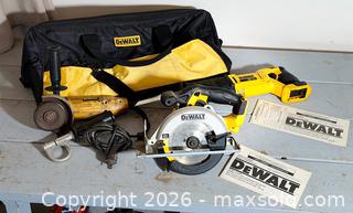MaxSold Auction: DeWalt Power Tools - Norfolk (Ontario, Canada) SELLER MANAGED Estate Sale Online Auction - Birch
