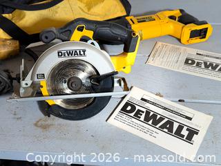 MaxSold Auction: DeWalt Power Tools - Norfolk (Ontario, Canada) SELLER MANAGED Estate Sale Online Auction - Birch