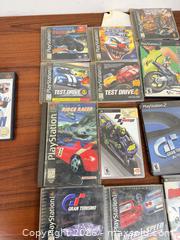 MaxSold Auction: Lot of 11-20 PlayStation Racing & Simulation Games (PS1/PS2/PSP) - East Brunswick (New Jersey, USA) SELLER MANAGED Reseller Online Auction -  Tices Lane