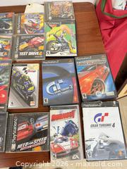 MaxSold Auction: Lot of 11-20 PlayStation Racing & Simulation Games (PS1/PS2/PSP) - East Brunswick (New Jersey, USA) SELLER MANAGED Reseller Online Auction -  Tices Lane