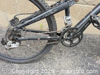 MaxSold Auction: Jamis Full-Suspension Mountain Bike, 26" Wheels, Black - Toronto (Ontario, Canada) SELLER MANAGED Downsizing Online Auction - Palamar Road