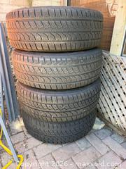 MaxSold Auction: Set of 4 Winter Tires on Steel Rims (mounted) - Toronto (Ontario, Canada) SELLER MANAGED Downsizing Online Auction - Palamar Road