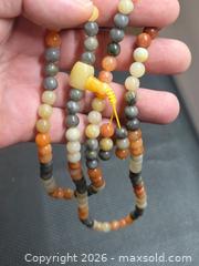 MaxSold Auction: Multi-colour stone bead necklace  - New Westminster (British Columbia, Canada) SELLER MANAGED Downsizing Online Auction -  Hamilton