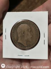 MaxSold Auction: 1908 United Kingdom Penny, Edward VII, Bronze - South Frontenac (Ontario, Canada) SELLER MANAGED Downsizing Online Auction - Battersea Road