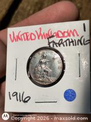 MaxSold Auction: 1916 United Kingdom Bronze Farthing Coin - South Frontenac (Ontario, Canada) SELLER MANAGED Downsizing Online Auction - Battersea Road
