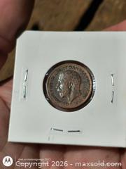 MaxSold Auction: 1916 United Kingdom Bronze Farthing Coin - South Frontenac (Ontario, Canada) SELLER MANAGED Downsizing Online Auction - Battersea Road