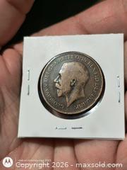 MaxSold Auction: 1917 United Kingdom One Penny Coin George V - South Frontenac (Ontario, Canada) SELLER MANAGED Downsizing Online Auction - Battersea Road