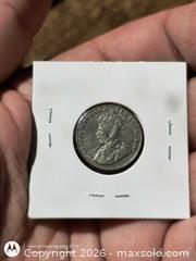 MaxSold Auction: 1932 Canada 5 Cents Coin King George V - South Frontenac (Ontario, Canada) SELLER MANAGED Downsizing Online Auction - Battersea Road