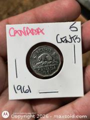 MaxSold Auction: 1961 Canada 5 Cents Nickel Coin - South Frontenac (Ontario, Canada) SELLER MANAGED Downsizing Online Auction - Battersea Road