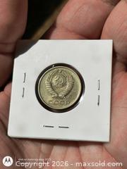 MaxSold Auction: 1961 USSR 20 Kopeks Coin - South Frontenac (Ontario, Canada) SELLER MANAGED Downsizing Online Auction - Battersea Road