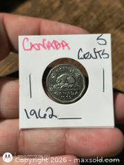 MaxSold Auction: 1962 Canada 5 Cents Nickel Coin - South Frontenac (Ontario, Canada) SELLER MANAGED Downsizing Online Auction - Battersea Road