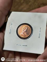 MaxSold Auction: 1971 United Kingdom 1/2 Penny (Half Penny) Bronze/Copper Coin - South Frontenac (Ontario, Canada) SELLER MANAGED Downsizing Online Auction - Battersea Road
