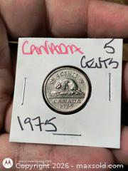 MaxSold Auction: 1975 Canada 5 Cents (nickel) - South Frontenac (Ontario, Canada) SELLER MANAGED Downsizing Online Auction - Battersea Road