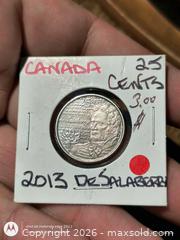 MaxSold Auction: 2013 Canada 25 Cent Nickel Plated Steel Quarter - South Frontenac (Ontario, Canada) SELLER MANAGED Downsizing Online Auction - Battersea Road
