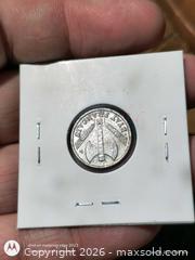 MaxSold Auction: France 50 Centimes 1943 Zinc Coin - South Frontenac (Ontario, Canada) SELLER MANAGED Downsizing Online Auction - Battersea Road