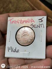 MaxSold Auction: Tanzania 2006 5 Senti Copper-Bronze Coin - South Frontenac (Ontario, Canada) SELLER MANAGED Downsizing Online Auction - Battersea Road