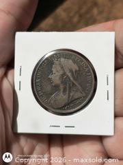 MaxSold Auction: UK 1901 Large Penny Toned Coin of England  - South Frontenac (Ontario, Canada) SELLER MANAGED Downsizing Online Auction - Battersea Road