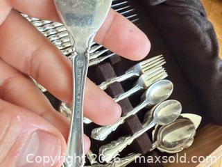 MaxSold Auction: Sterling silver utensils  - Toronto (Ontario, Canada) PARTNER MANAGED Estate Sale Online Auction - Bathurst Street (CONDO)