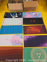 MaxSold Auction: Assorted Extended Cloth Desk Mats / Mouse Pads (200+) - South San Francisco (California, USA) SELLER MANAGED Commercial Liquidation Online Auction - Beacon Street