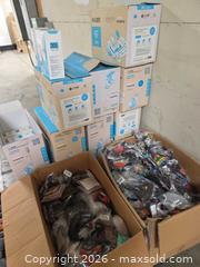 MaxSold Auction: Bulk Lot KN95 Folding Respirator Masks & Assorted Packaged Accessories - South San Francisco (California, USA) SELLER MANAGED Commercial Liquidation Online Auction - Beacon Street