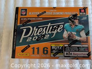 MaxSold Auction: Panini Prestige 2022 Football Blaster Box (6 packs) - Welland (Ontario, Canada) SELLER MANAGED Reseller Online Auction -  Young Road