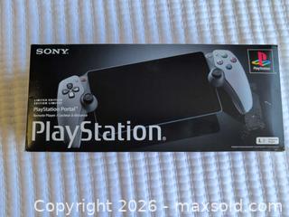 MaxSold Auction: Sony PlayStation Portal 30th Anniversary Limited Edition (Gray) - Welland (Ontario, Canada) SELLER MANAGED Reseller Online Auction -  Young Road
