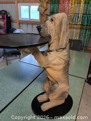 MaxSold Auction: The Bombay Company Resin Novelty Animal Side Table, Tan/Black (1998)FOR CAT CENTER CHARITY - Welland (Ontario, Canada) SELLER MANAGED Reseller Online Auction -  Young Road