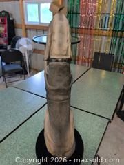 MaxSold Auction: The Bombay Company Resin Novelty Animal Side Table, Tan/Black (1998)FOR CAT CENTER CHARITY - Welland (Ontario, Canada) SELLER MANAGED Reseller Online Auction -  Young Road