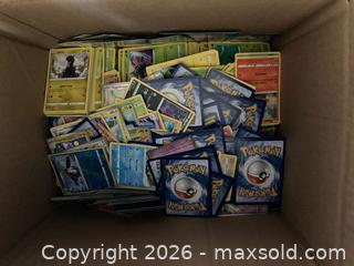 MaxSold Auction: 13lbs of assorted pokemon cards - Oshawa (Ontario, Canada) SELLER MANAGED Downsizing Online Auction - Deer Valley Drive