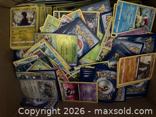 MaxSold Auction: 13lbs of assorted pokemon cards - Oshawa (Ontario, Canada) SELLER MANAGED Downsizing Online Auction - Deer Valley Drive