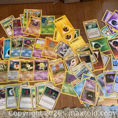 MaxSold Auction: Older pokemon card lot - Oshawa (Ontario, Canada) SELLER MANAGED Downsizing Online Auction - Deer Valley Drive