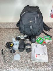 MaxSold Auction: Pentax ZX-5n 35mm SLR with 35-80, 80-200 & 100-300 Lenses - San Jose (California, USA) PARTNER MANAGED Estate Sale Online Auction - E Humboldt