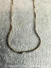 MaxSold Auction: Sterling Silver 18" Flat Serpentine Chain Necklace - San Jose (California, USA) PARTNER MANAGED Estate Sale Online Auction - E Humboldt